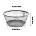 thumbnail image 3 of Birdeem Stylo Squelette Transparent Grande Capacité Art Originalité Fer Robuste et Stable Fond Antidérapant pour Rendre Votre Bureau Plus Ordonné, 3 of 6