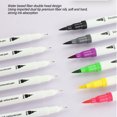 thumbnail image 4 of Dual Brush Markers Pen, Strong Ink Absorption Flexible  Double Head Markers Pen 36 Colors  For Hand Drawn Coloring, 4 of 8