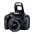 thumbnail image 4 of Canon EOS 4000D / Rebel T100 DSLR Camera with 18-55mm Lens + 64GB Card + More(International Model), 4 of 9