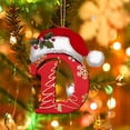 thumbnail image 5 of Christmas Tree Decorations 26 Letters Christmas Tree Decoration Pendant Christmas Tree Ornaments Personalized Diy Christmas Ornaments Christmas Decoration Xmas Tree Hanging Decor, 5 of 5