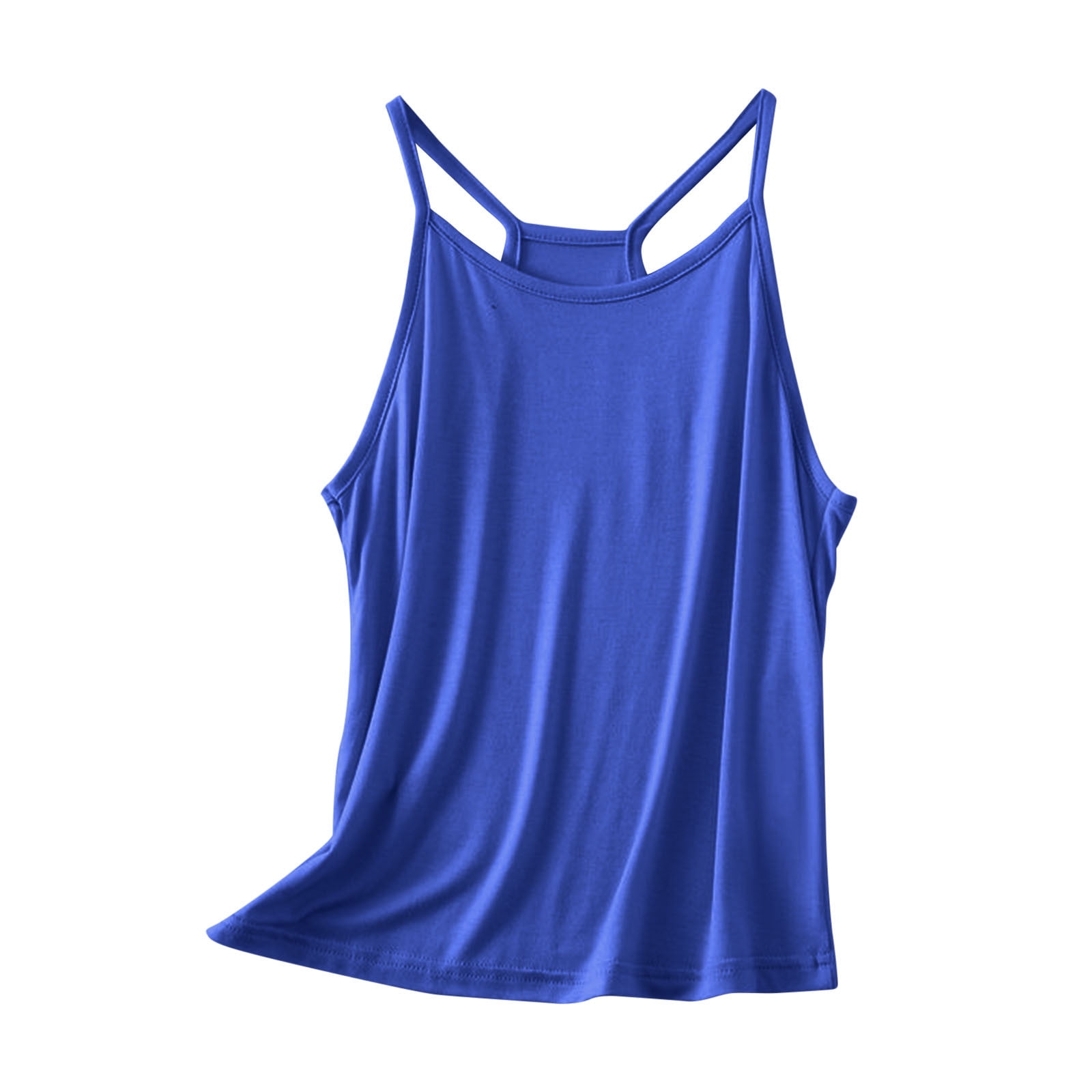 Birdeem Camisole pour Femmes Manteau Décontracté et Tendance pour Femmes Couleur Unie Col Rond Sans Manches