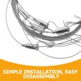 thumbnail image 3 of ETHZZLE 5Sets Picture Frame Hanging Kit with Adjustable Steel Wire and Durable Hooks for Wall Art, 3 of 8