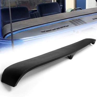HECASA Couverture de Tableau de Bord Noire Compatible avec Ford F100 F150 F250 F350 Bronco 1973-1979