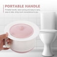 thumbnail image 4 of MasteelfCA 1 Set Plastic Spittoon with Lid Portable Chamber Pot Covered Night Urinal for Home Hospital, 4 of 7
