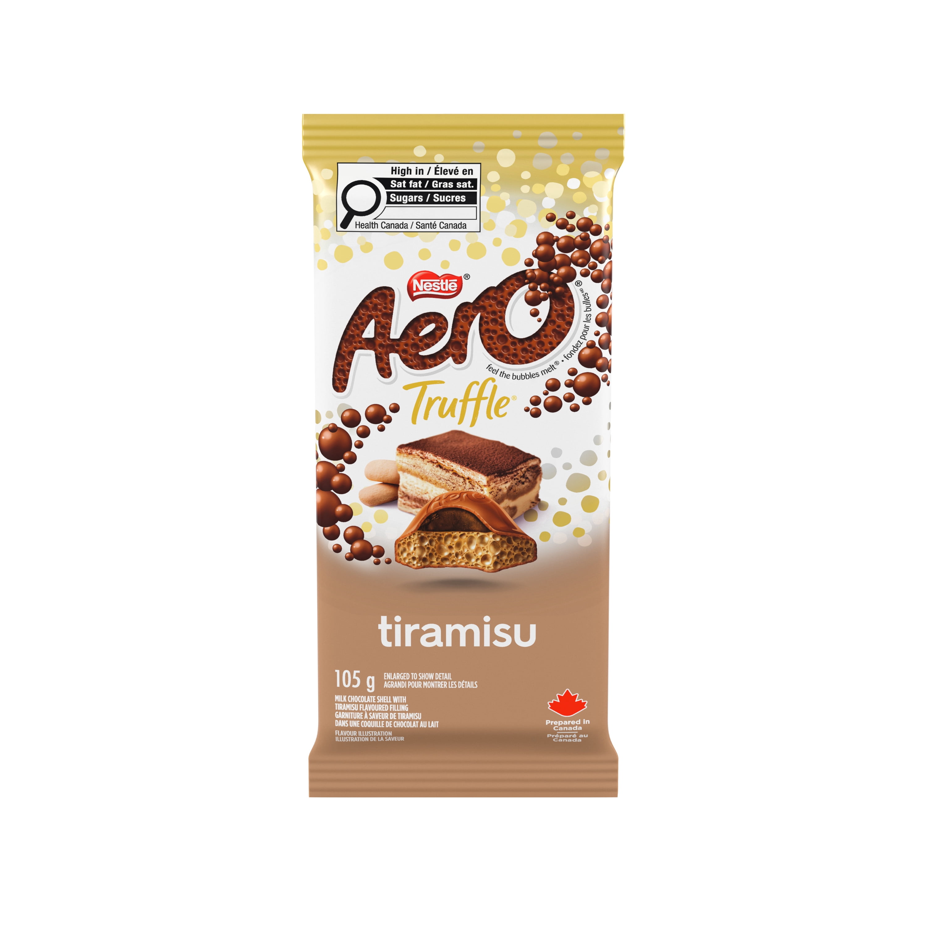 AERO Tiramisu Milk Chocolate Bar