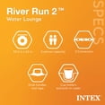 thumbnail image 3 of INTEX River Run Connect Radeau Gonflable (Lot de 2) + Tube Refroidisseur pour 2 Personnes, 3 of 9