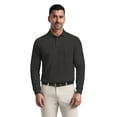 thumbnail image 1 of Polo de Golf Homme Manches Longues Ben Hogan Performance Imprimé Rayures Fines, 1 of 6
