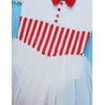thumbnail image 1 of Mufeng Robe Tutu Tournoyante de Ballet pour Filles Juniors, Manches Bouffantes Courtes en Dentelle, Récital de Danse, Fête, Cosplay, Tutu Rouge 6, 1 of 8