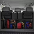 thumbnail image 2 of Trunk Car Organisers Backseat Hanging Car Organisersith Storage 8 Large, 2 of 8
