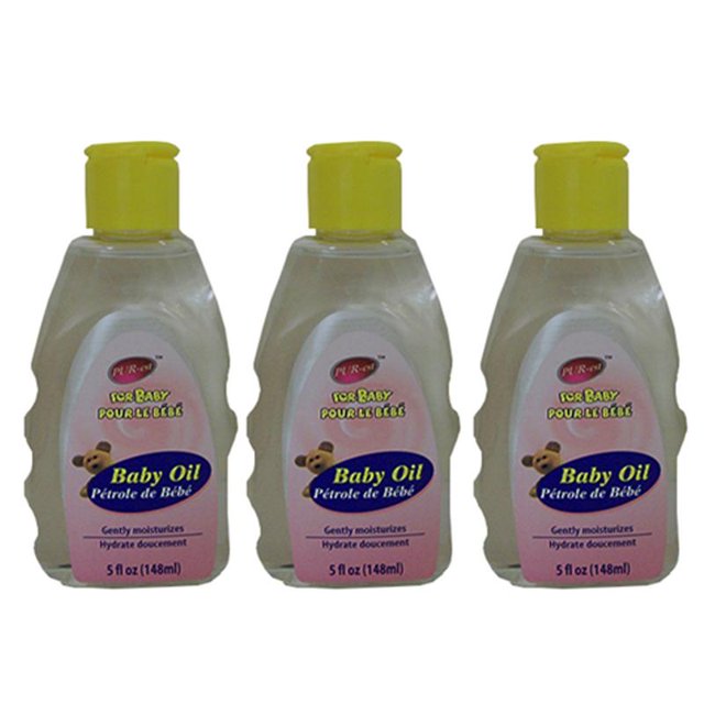 Purest Huile Hydratante pour Bébé (148 ml) (Lot de 3)