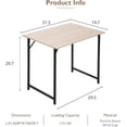 thumbnail image 3 of Computer Desk,Home Office Desk Writing Study Table Modern Simple Style PC Desk with Metal Frame for Home Office, 3 of 6