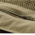 thumbnail image 3 of TIMIFIS Mens Mesh Outdoor Work Fishing Travel Photo Cargo Vests Summer Casual Work Multi Pockets Breathable Waistcoat JacketFall, 3 of 8