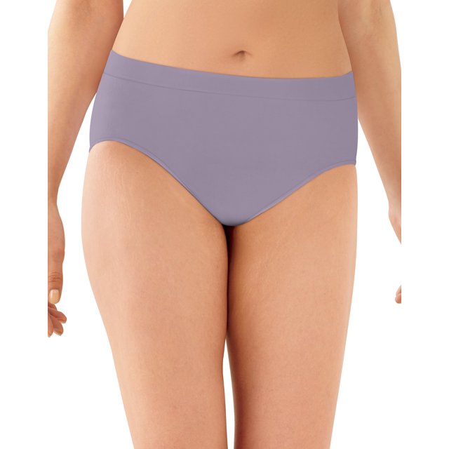 Bali Womens One Smooth U All-Around Smoothing Hi-Cut Panty, 7, Perfectly Purple