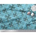 thumbnail image 2 of Soimoi Poly Georgette Fabric Check & Moroccan Decorative Fabric Prints by Yard 42 Inch Wide, 2 of 2