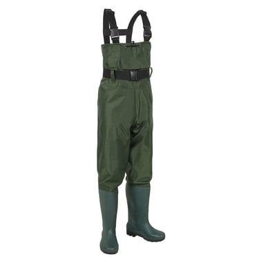 Nylon Breathable Waterproof Stocking Foot Fly Fishing Hunting Chest Waders Pant For Men And Women One-piece Trousers For Fishing LS