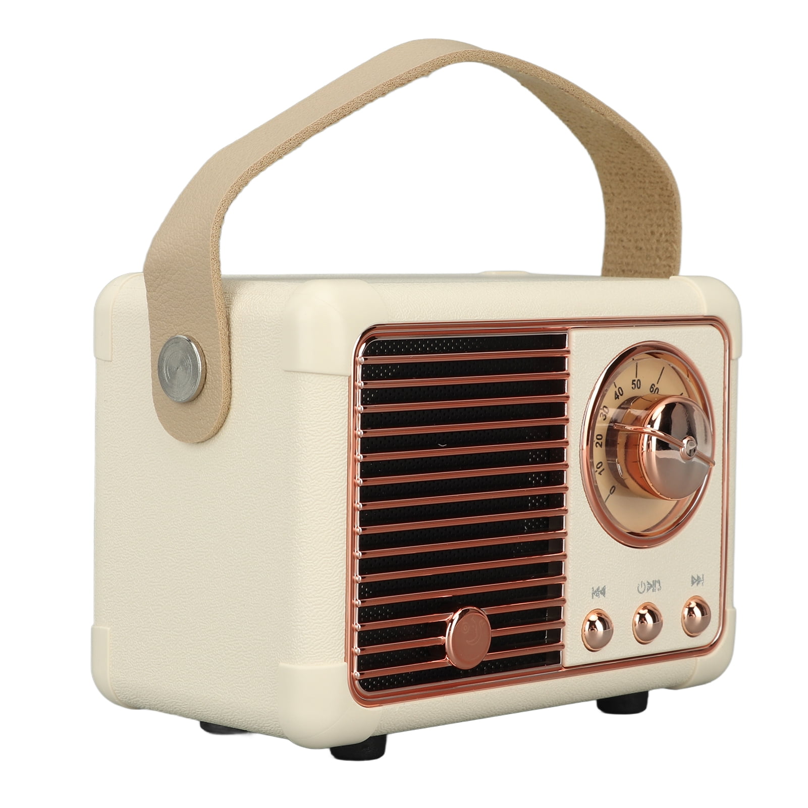 Retro BT Speaker, Vintage Decor, Small Portable  Speaker USB Cute Old Fashion Style Music Player With A Bass Enhancement System For Travel, Home, Beach, Kitchen
