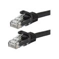 thumbnail image 1 of Monoprice FLEXboot Series - Câble Patch - RJ-45 (m) à RJ-45 (m) - 5 Pieds - UTP - CAT 5e - Démarré, Sans Accroc, Strié - Noir, 1 of 2
