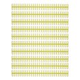 thumbnail image 2 of Binding Strip, Binding Comb 30 Hole 65 Sheet Holdable Wear Resistant 10 Pcs  For Loose Leaf Paper Yellow, 2 of 8