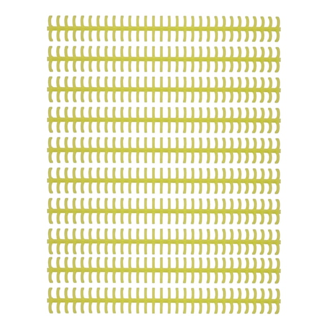 ANGGREK Outil de Fixation Résistant à l'Usure 65 Feuilles de 10 Pcs pour le Papier à Feuilles Mobiles