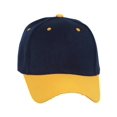 thumbnail image 2 of Two-Tone   Adjustable Baseball Cap, Navy Gold, 2 of 2