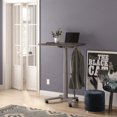 thumbnail image 2 of Bestar Universel 36W Small Standing Desk in bark grey, 2 of 9