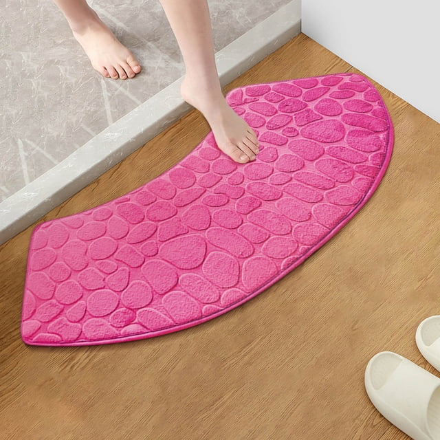 EGNMCR Rugs for Living Room, Area Rug 1pc Memory Foam Bath Rug Embossed Bathroom Mat Water Absorbent And Washable Bath Rugs Non-Slip Thick Soft And Comfortable Carpet For Show catch mud