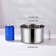 thumbnail image 3 of Aqestyerly Bols à Mélanger en Acier Inoxydable avec Couvercle (1 Pce), 3 of 3