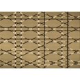 thumbnail image 1 of Ahgly Company Tapis Rectangulaire Lavable en Machine Rouge Brun, 6 Pieds x 9 Pieds, 1 of 7