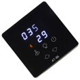 thumbnail image 1 of LEFU Touch Screen Sauna Temperature Controller AT-86 for Steam Bath Generator, Sauna Heater Control Panel with Adjustable Time & Temperature Settings, Black Plastic 8x8cm, 1 of 7