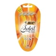 thumbnail image 1 of BIC Soleil Rasoirs Jetables à Triple Lame, Lot de 4, 1 of 1