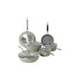 thumbnail image 1 of Sur La Table Gourmet Cuisine 10 Piece Aluminum Cookware Set W/ Glass Lid, 1 of 4