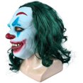 thumbnail image 2 of Batman Clown Latex Mask, Horror Spoof Halloween Cosplay Props, 2 of 4
