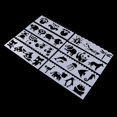 thumbnail image 3 of Rongfmy 8 Journal Drawing Template Stencils Set Scrapbooking DIY Card Animal, 3 of 9
