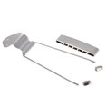 thumbnail image 2 of 6 String Guitar Trapeze Tailpiece Replacement Parts for Jazz Electric Archtop Guitar Bass, 2 of 7