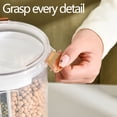 thumbnail image 4 of Clearance! Gspmoly Household Grain Storage Box Large Capacity Household Grain Storage Tank Plastic Thickened Divided Tank Clearance, 4 of 5
