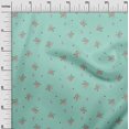 thumbnail image 2 of oneOone Silk Tabby Fabric Leaves & Flower Floral Decor Fabric Printed BTY 42 Inch Wide, 2 of 4