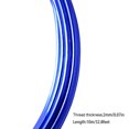 thumbnail image 2 of Aluminum Wire Thickness Bendable Wires Rust-proof Resilience Bike Easy to Use Handy Installation Durability Rust-proof for Crafts DIY Jewelry blue, 2 of 8