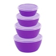 thumbnail image 2 of TopLLC Bowl With Lid For Freshness And Cutlery Stackable 4-piece Set In The Fridge A bowl, 2 of 8