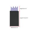 thumbnail image 3 of INSPIRE CHIC Men's Halloween Pocket Squares Pre Folded Triangles On Card Suit Handkerchief Light Purple One Size, 3 of 4