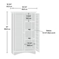 thumbnail image 4 of Sauder® La Collection Harbor View Meuble de Rangement, 4 of 8