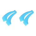 thumbnail image 1 of kurtrusly Anti Slip Eyeglass Ear hook Silicone Lightweight Eyeglasses Grip Light Blue 2Set, 1 of 6