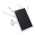 thumbnail image 1 of 12W Solar Powered 4G LTE Modem Router, 300Mbps Outdoor Solar WiFi 6 Extender with SIM Card Slot, IP66 Waterproof, 150M WiFi Range, 18000mAh Battery, 1 of 7