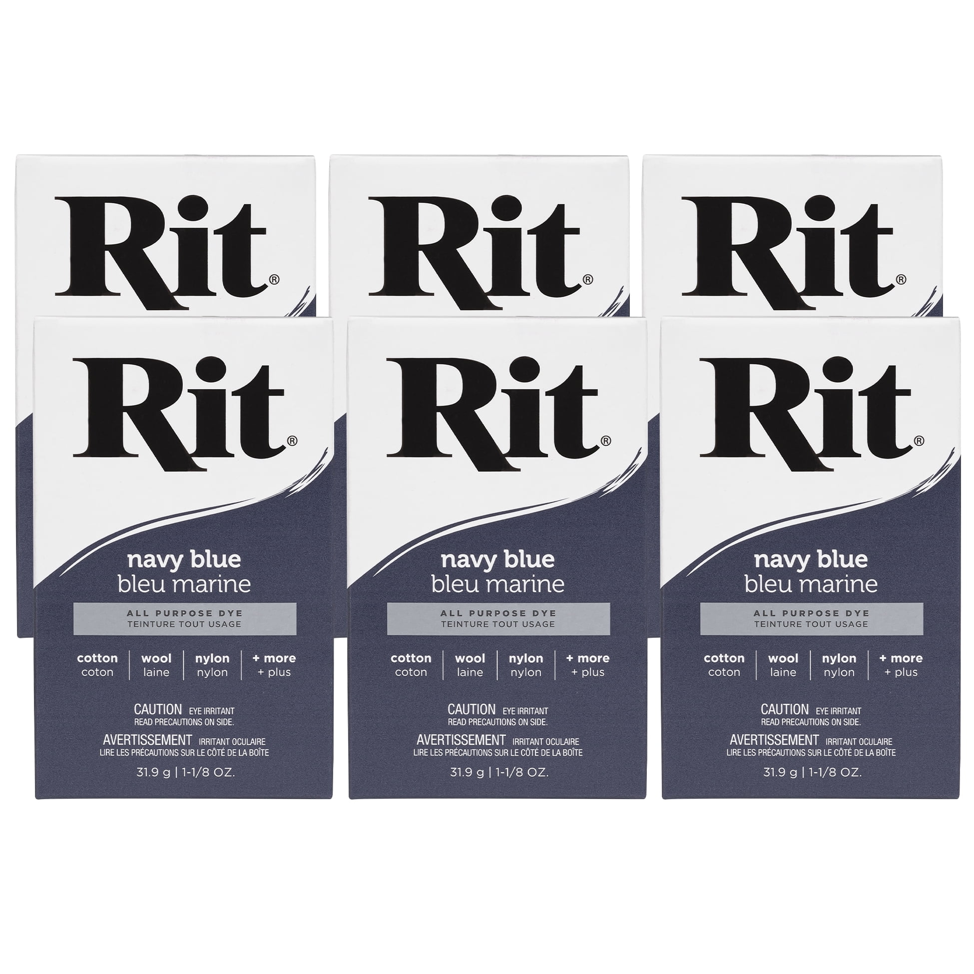 RIT All Purpose Powder Dye, marine bleu, 32 g (1.1 oz)
