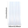 thumbnail image 2 of Tissu Voile Transparent pour Rideau de Fond Photo de Mariage Anniversaire Fête Matériau Polyester Semi-Transparent Diffusion de Lumière Installation Facile Intérieur Extérieur, 2 of 8