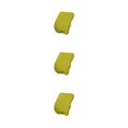 thumbnail image 4 of kurtrusly Chair Cover Slipcover Stretch Seat Computer Protection Set Anti-Dirty Thicken Solid Home Wedding Universal Decoration Yellow/Backrest 3Set, 4 of 6