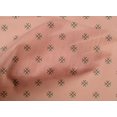 thumbnail image 4 of oneOone Cotton Poplin Peach Fabric Diamond Shape Small Sewing Craft Projects Fabric Prints By Yard 56 Inch Wide, 4 of 4