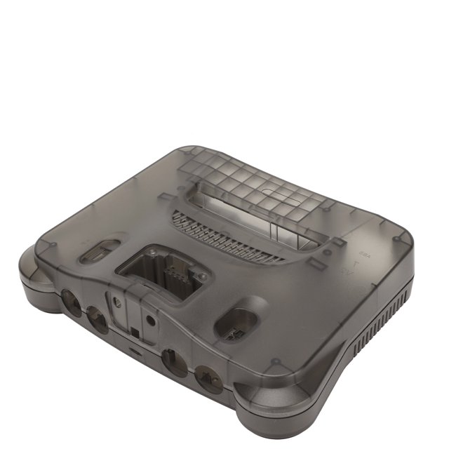 Boîtier de Remplacement pour Console de Jeu Vidéo Rétro, Coque Translucide Noire Haute Résistance pour Console de Jeu Vidéo Rétro