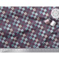 thumbnail image 2 of Soimoi Rayon Fabric Argyle Check Decor Fabric Printed Yard 42 Inch Wide, 2 of 3