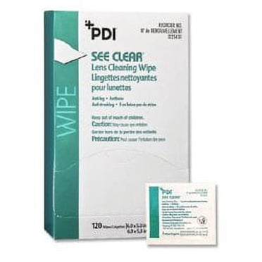 WIPE, EYEGLASS LENS CLEANER (120/BX) PRFDIS