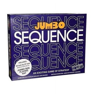 Refurbished Hapden Jumbo Sequence Family Board Game Fast Postage 32 X 27